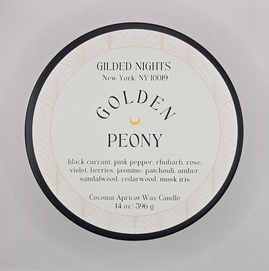 Golden Peony 14 oz. Candle