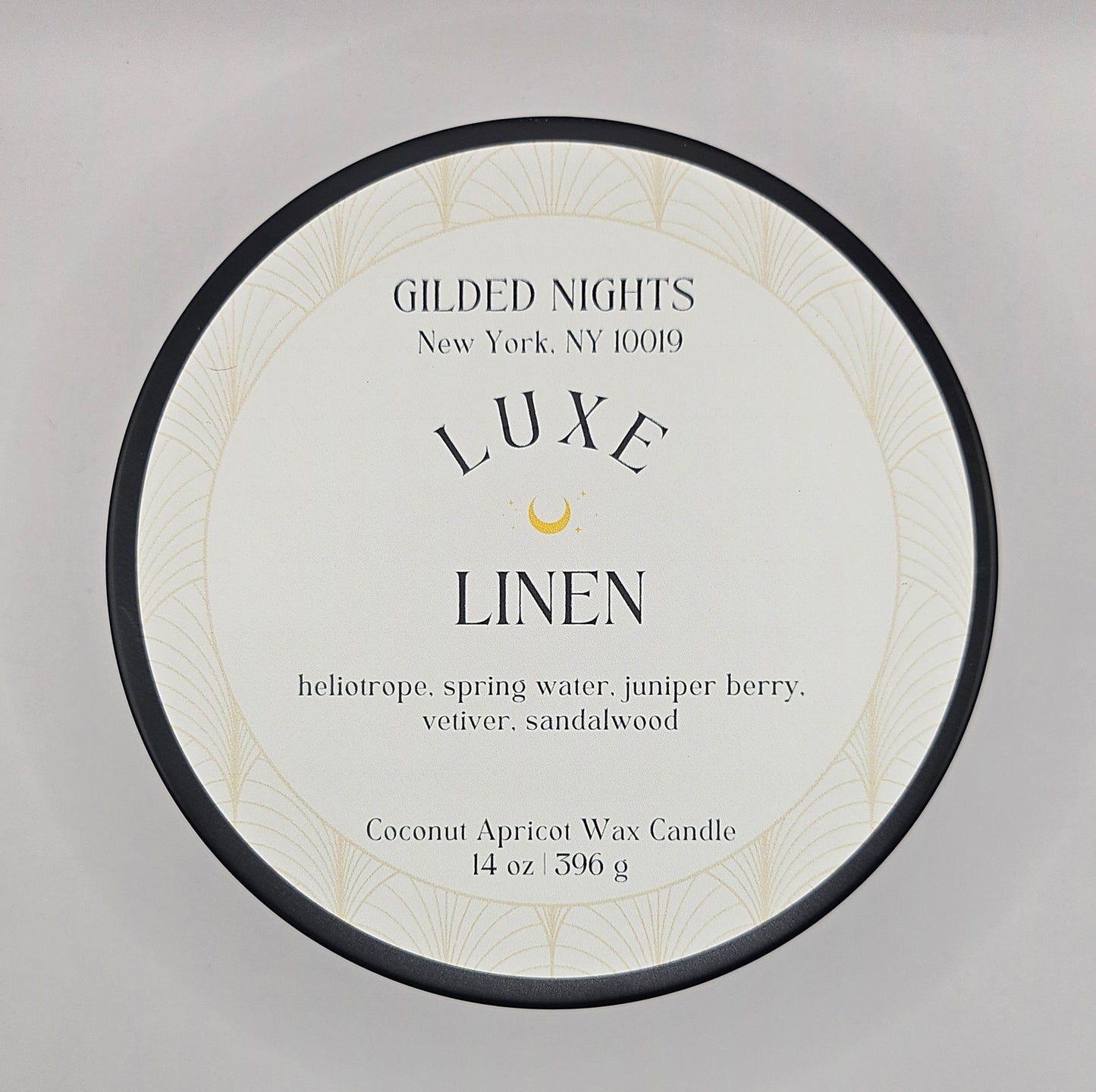 Luxe Linen 14 oz. Candle