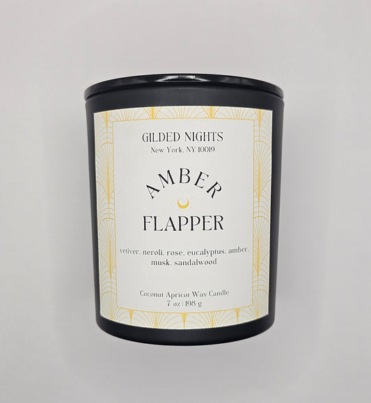 Amber Flapper 7 oz. Candle